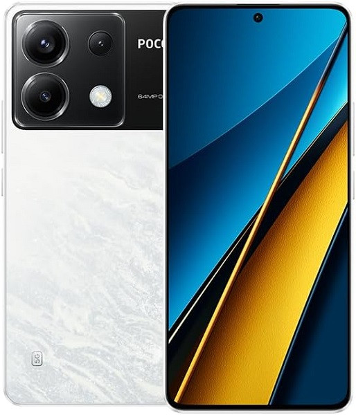 Xiaomi Poco X6 5G Dual Sim 256GB White (12GB RAM) - Global Version