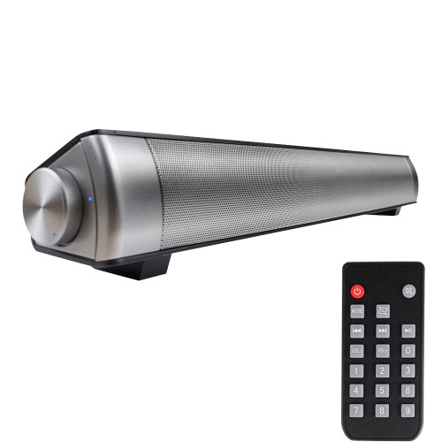 Soundbar LP-08 (CE0152) USB MP3 Player 2.1CH Bluetooth Wireless Sound Bar Speaker with Remote Control(Black)