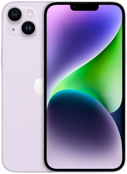 Apple iPhone 14 5G A2882 256GB Purple (Nano Sim + eSIM)