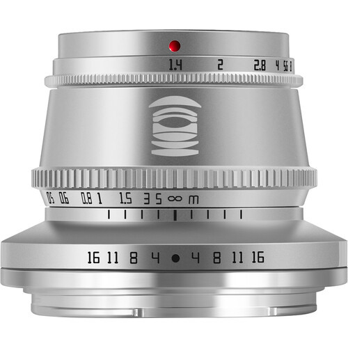TTArtisan 35mm f/1.4 Lens Silver (Nikon Z Mount)