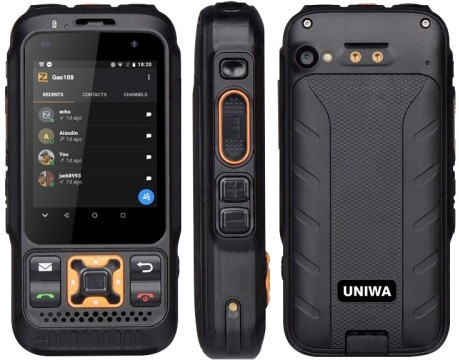 UNIWA F30S Rugged Phone 8GB Black (1GB RAM) - US Version