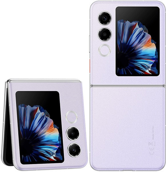 Nubia Flip 2 5G NX732J Dual Sim 256GB Purple (8GB RAM) - China Version