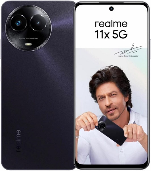 Realme 11X 5G RMX3785 Dual Sim 128GB Midnight Black (8GB RAM) - Global Version