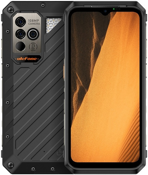 Ulefone Power Armor 19 Rugged Phone Dual Sim 256GB Black (12GB RAM)