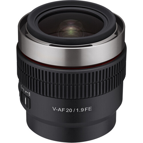 Samyang V-AF 20mm T1.9 FE Lens (Sony E Mount)