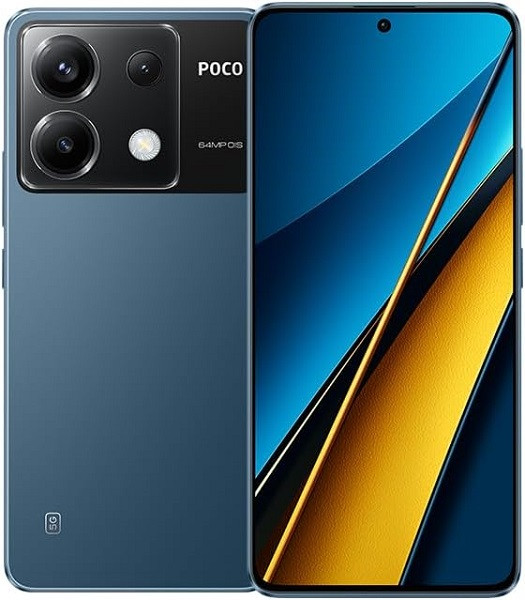 Xiaomi Poco X6 5G Dual Sim 256GB Blue  (12GB RAM) - Global Version