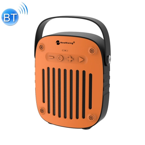 NewRixing NR-4014 Outdoor Portable Hand-held Bluetooth Speaker Orange