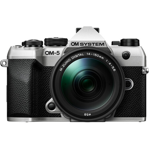 OM System OM-5 Mark II Kit (14-150mm f/4-5.6 II) Silver