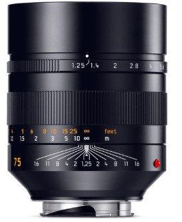 Leica Noctilux-M 75mm f/1.25 ASPH. (M Mount)