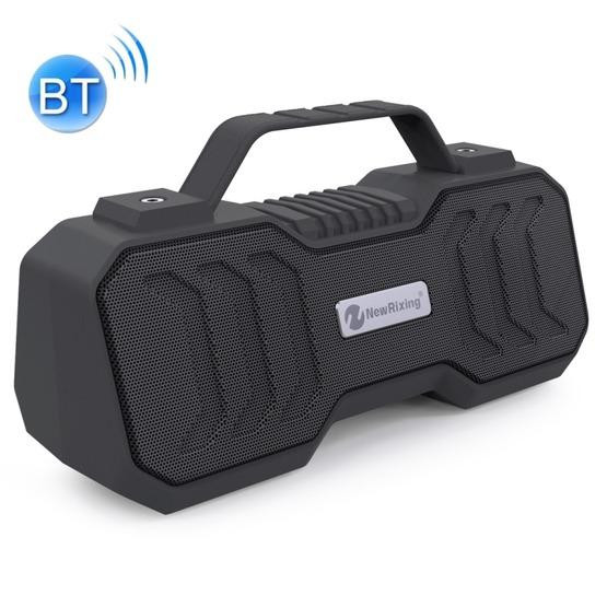 NewRixing NR-4500 Portable Wireless Bluetooth Stereo Speaker Grey