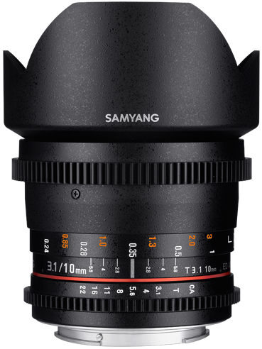 Samyang 10mm T3.1 ED AS NCS CS VDSLR II (Nikon F Mount)