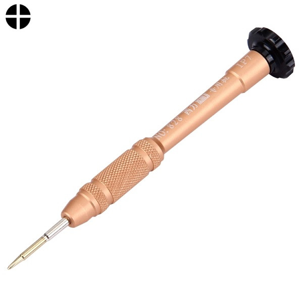 Cross Screwdriver 1.2mm for iPhone 14 / iPhone 13 / iPhone 12 / iPhone 11 / iPhone 7 / iPhone 7 Plus / iPhone 8 (Gold)