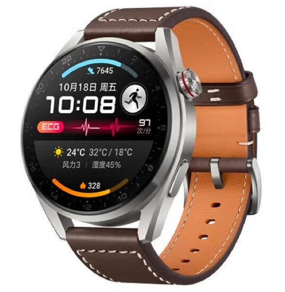 Huawei Watch 3 Pro New Smart Sports Watch Fashion Brown