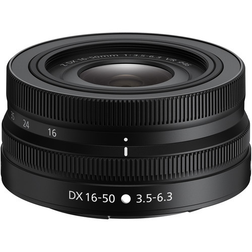 Nikon NIKKOR Z DX 16-50mm f/3.5-6.3 VR Black (White box)
