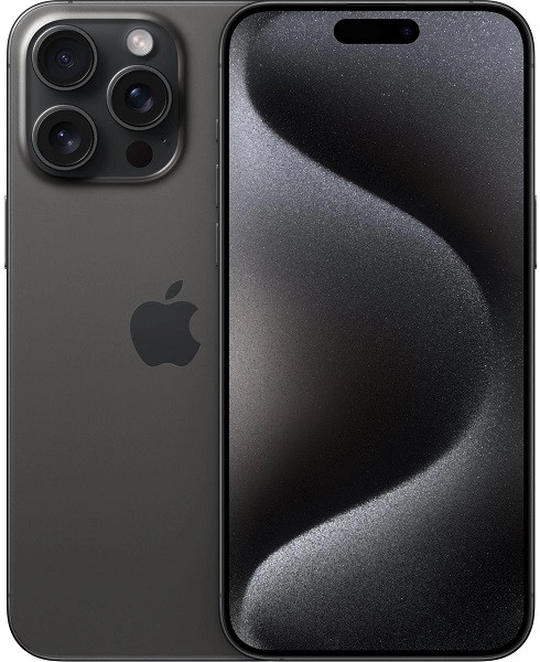 Apple iPhone 15 Pro Max 5G A3108 1TB Black Titanium (Dual Nano Sim)