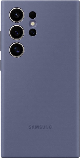 Samsung Galaxy S24 Ultra Silicone Case (Violet)