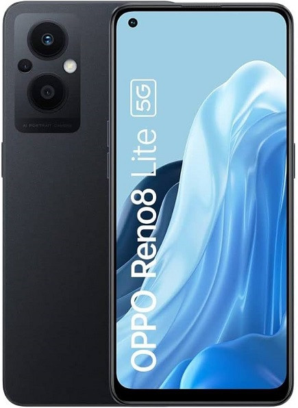 Oppo Reno 8 Lite 5G CPH2343 Dual Sim 128GB Cosmic Black (8GB RAM) - Global Version