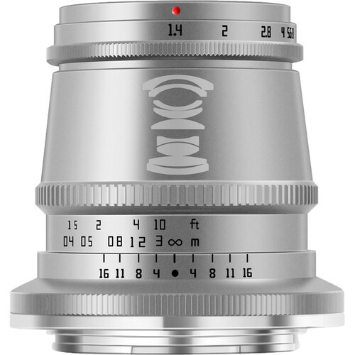 TTArtisan 17mm f/1.4 APS-C Silver (Nikon Z Mount)