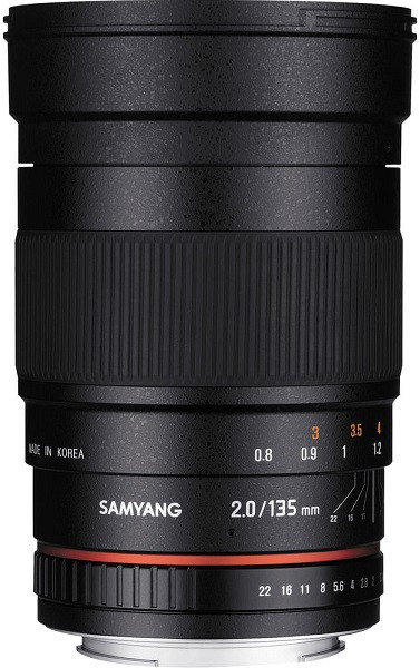 Samyang 135mm f/2.0 ED UMC (Canon EF Mount)