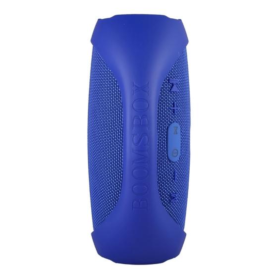 BOOMS BOX MINI E10 Splash-proof Portable Bluetooth V3.0 Stereo Speaker with Handle(Blue)