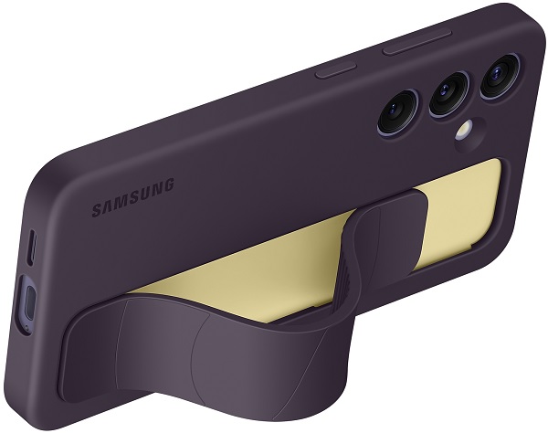 Samsung Galaxy S24 Standing Grip Case (Dark Violet)