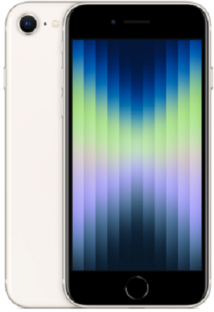 Apple iPhone SE 2022 A2783 64GB White (3GB RAM) - eSIM (Global version)